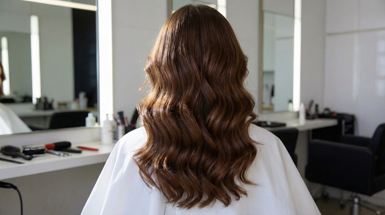 Beautiful hair styling